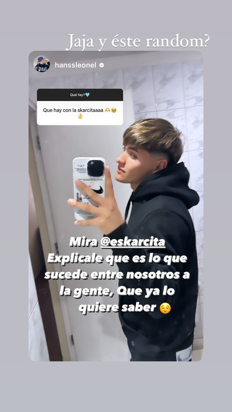 Historia de Skarlette Gálvez en cerró toda posibilidad de estar con Hans Valdés