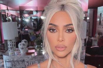 Kim Kardashian comparte adorables fotografías de sus hijos en la nieve