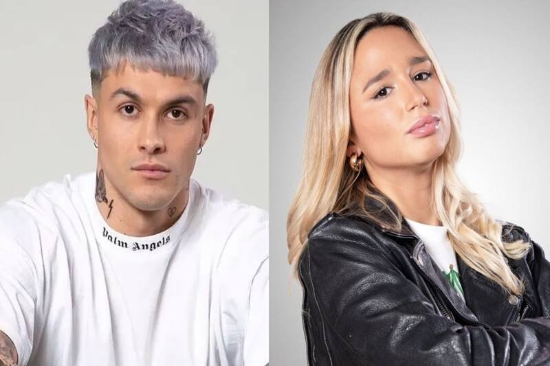 La pareja lo pasó mal en fiesta capitalina. Créditos: Canal 13