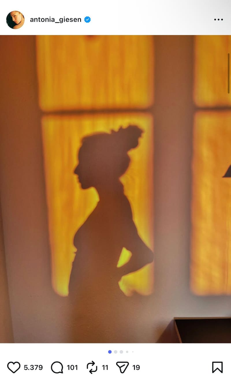 Y el emotivo post de Instagram para anunciar su embarazo.
Foto: Instagram