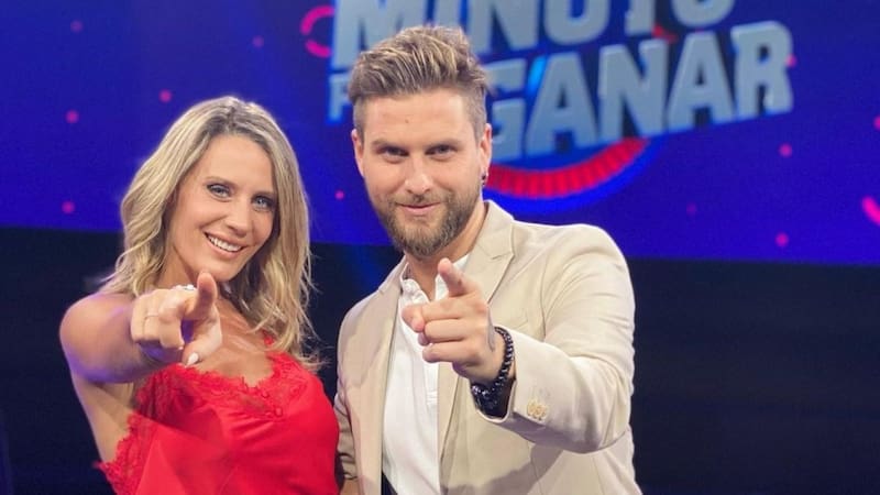 El animador y la modelo desataron rumores de romance.