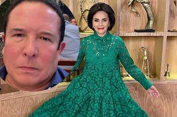 Pati Chapoy abandona evento para no convivir con Gustavo Adolfo Infante