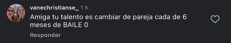 Y las duras críticas del público a Gala Cardirola.
Foto: Instagram