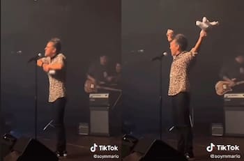 Rubén Albarrán, de Café Tacvba le arrancó la cabeza a un peluche del Dr. Simi: "no es gracioso"