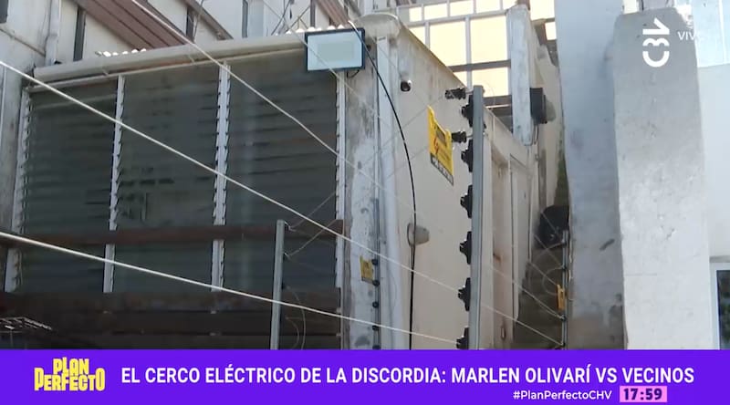 Estuvo fuera del departamento de Marlen.