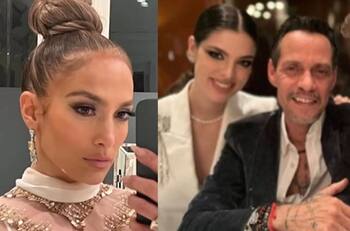 ¿Qué hacía Jlo mientras se casaba su exesposo Marc Anthony? Apareció vestida de blanco