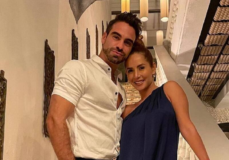 Carmen Villalobos y Frederik Oldenburg La actriz y el periodista hicieron oficial su relación en febrero de este año. - Créditos: Instagram
