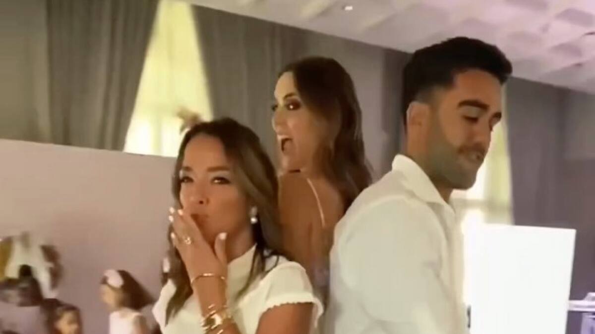 Adamari López: así se divirtió en la primera comunión de las hijas de Jacky Bracamontes