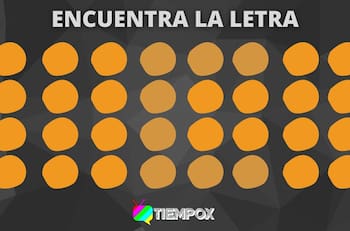 Acertijo visual: Encuentra la letra escondida en 15 segundos