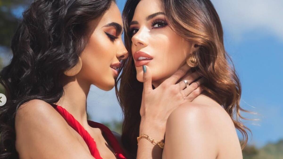 Miss Argentina y Miss Puerto Rico muestran detalles íntimos de su matrimonio en comercial de Fenty