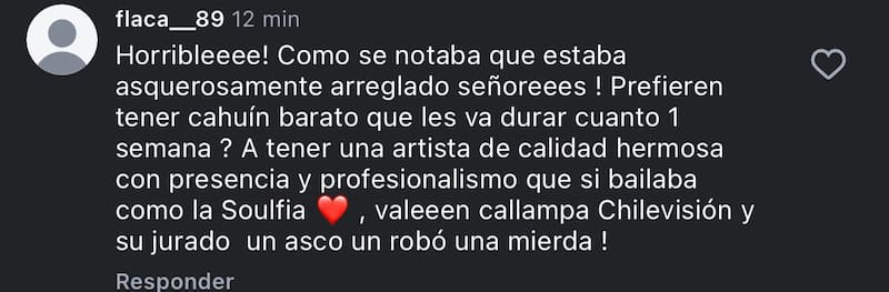 Y las duras críticas del público a Gala Cardirola.
Foto: Instagram