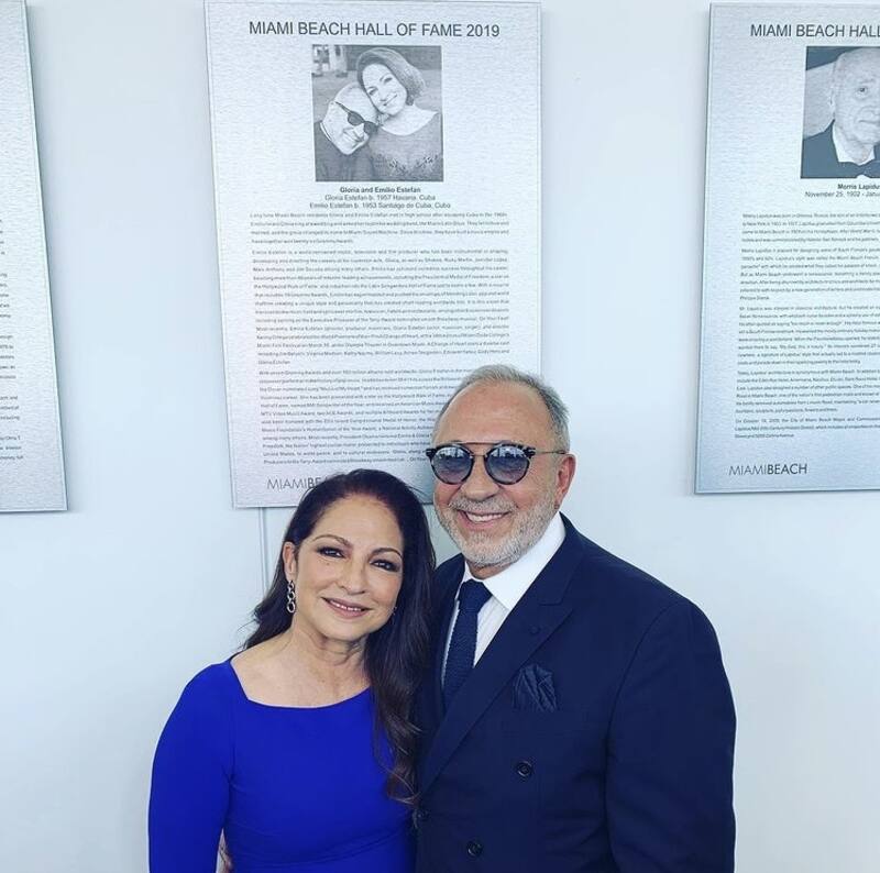 Emilio y Gloria Estefan Llevan juntos 43 años de feliz matrimonio - Créditos: Instagram: @gloriaestefan