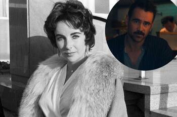 Revelan que Elizabeth Taylor tuvo un tórrido romance con Colin Farrell
