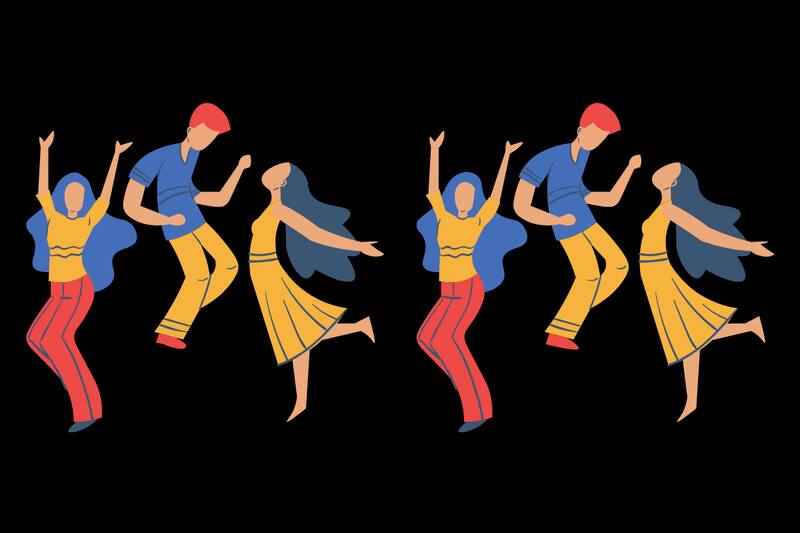 ¿Cuáles son las 5 diferencias entre los grupos de baile?