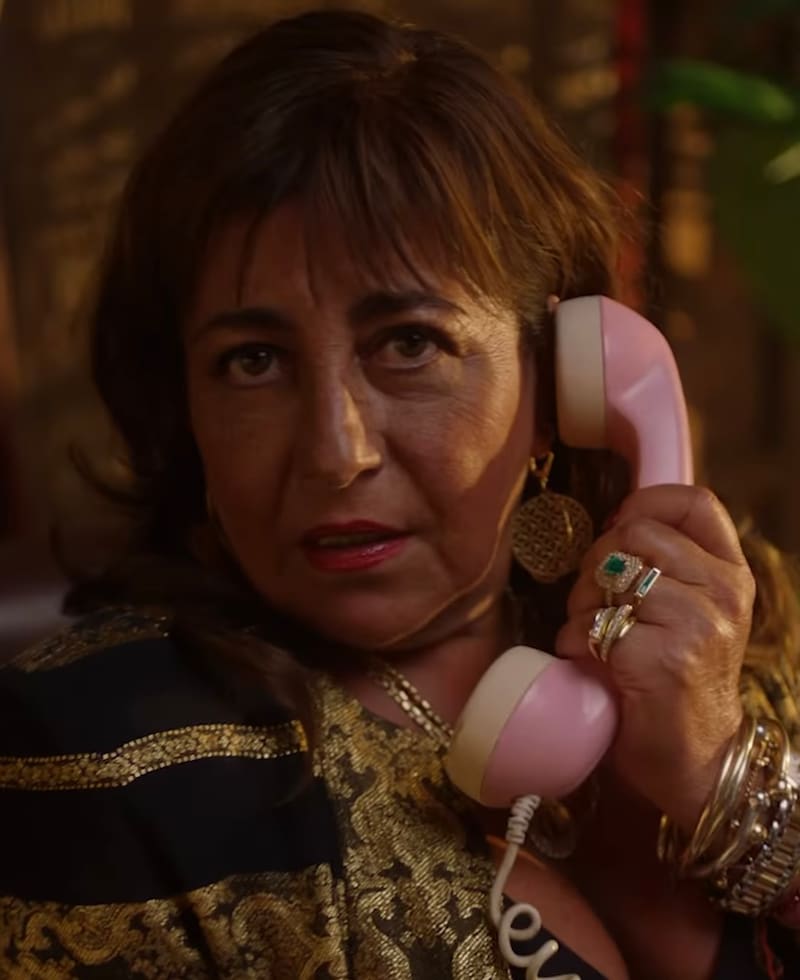 Helhue Sukni en el espacio publicitario para la miniserie "Griselda". - Créditos: Instagram.