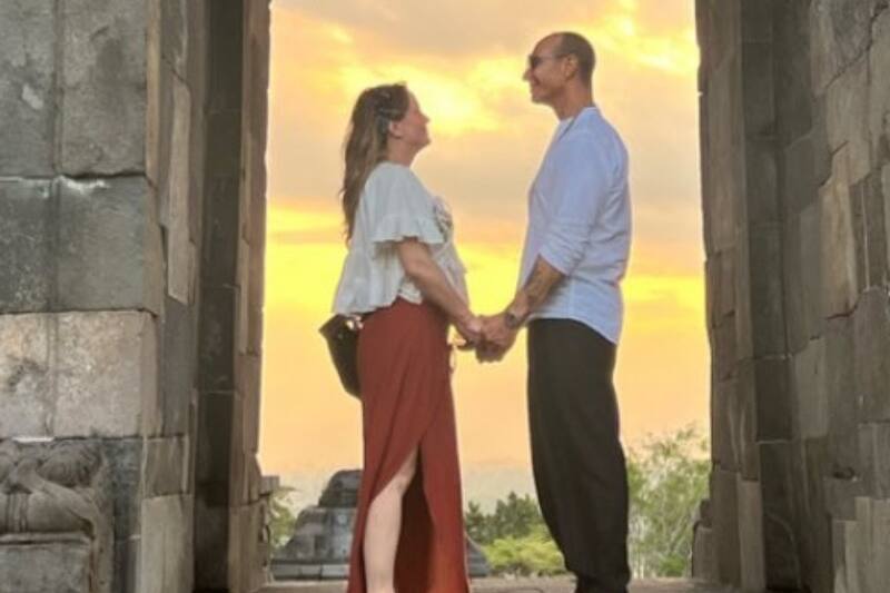 Erik Rubín y Andrea Legarreta La pareja anunció su separación en redes sociales - Créditos: