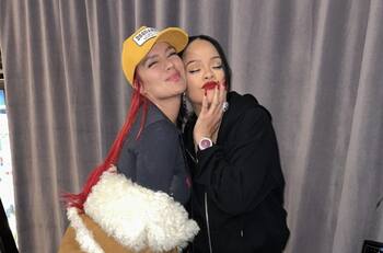 "Fue una chimba": Karol G emocionada al cumplir el sueño de conocer a Rihanna