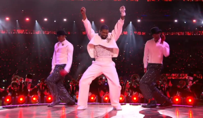 y su espectacular presentación en el Super Bowl 2024.