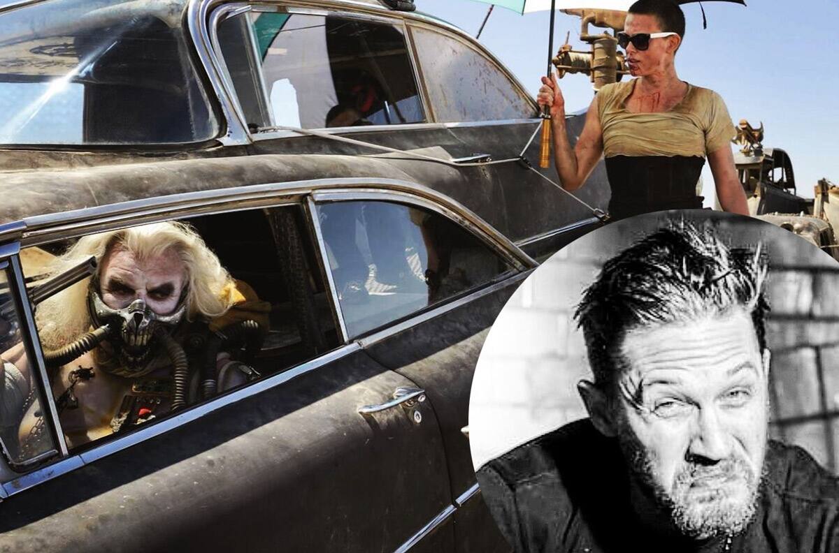 Charlize Theron pidió protección contra Tom Hardy en set de "Mad Max" por actitudes "agresivas"