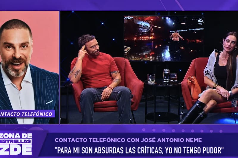 Donde José Antonio disparó con todo a Carolina Gutiérrez. Foto: @canalzonalatina en YouTube.