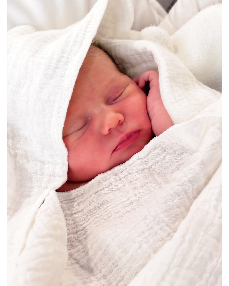 La primera foto de Filipa, la hija de Connie Mengotti