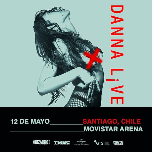 Danna Paola llega con su nuevo tour a Chile.