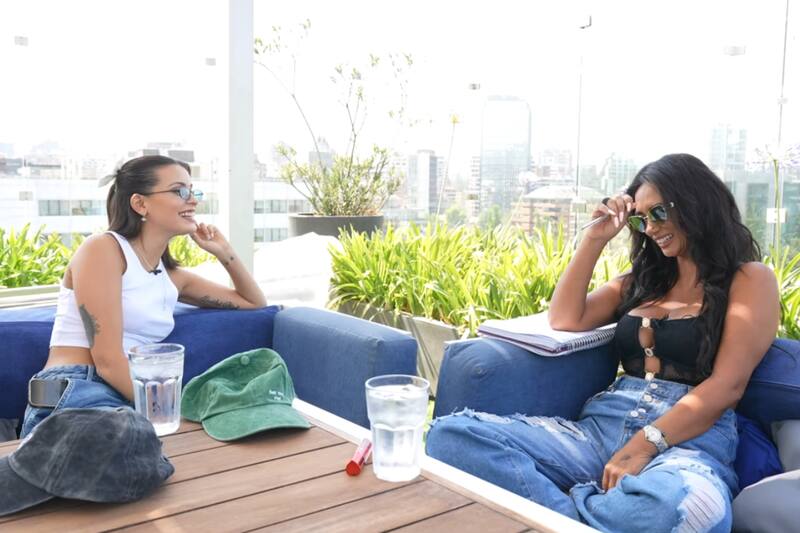 Participó en el programa de Pamela Díaz "Sin editar"