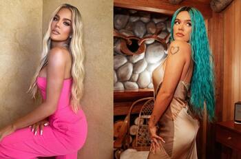 Extraña teoría apunta que Khloé Kardashian y Karol G podrían ser hermanas gemelas