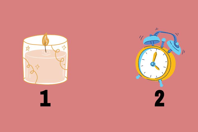 Test de personalidad ¿Vela o Reloj alarma? Escoge la imagen que más te llame la atención - Créditos: Tiempox.com