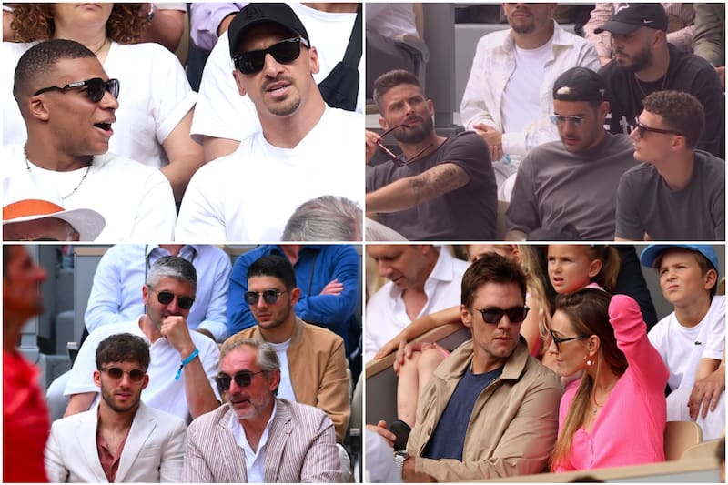 Las figuras del deporte presentes en la final entre Novak Djokovic y Casper Ruud