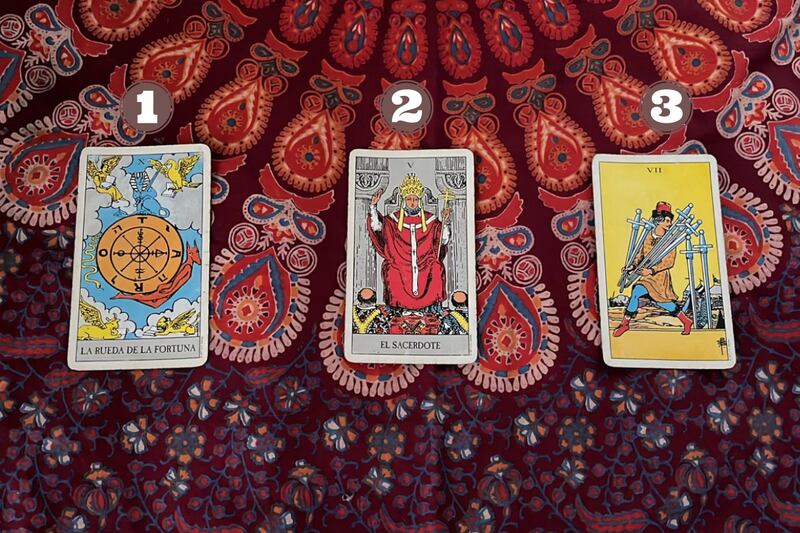 Cartas del tarot.
