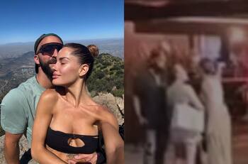 VIDEO | Captan a Gala Caldirola protagonizando feroz pelea con su pololo en la vía pública