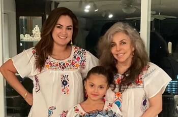 Nieta de Verónica Castro hereda el talento de la familia y su padre la presume