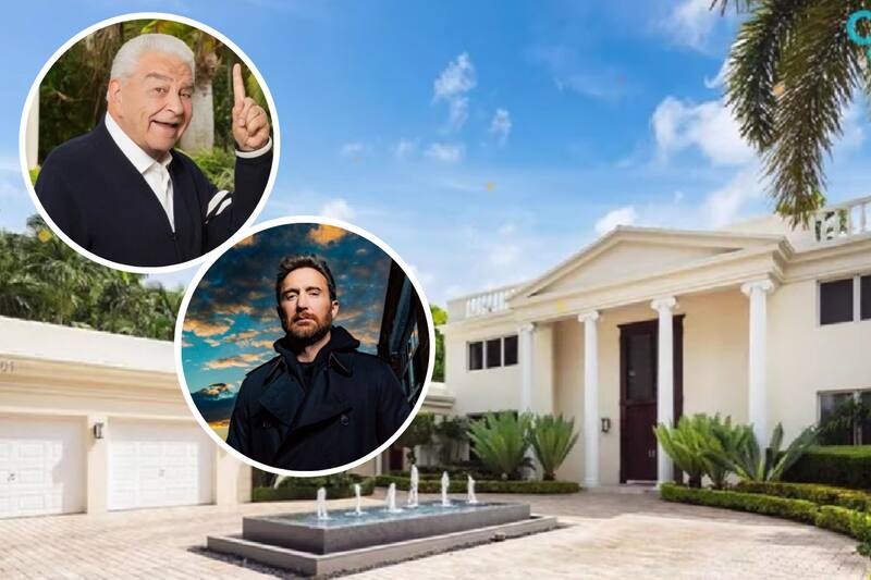 Esta es la lujosa mansión que David Guetta le compró a Don Francisco por 69 millones de dólares