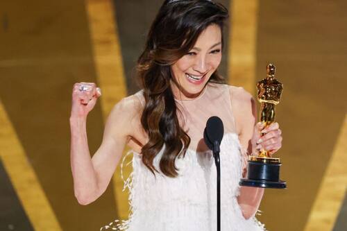 Premios Oscar 2023: Quién es Michelle Yeoh, la primera actriz asiática en ganar un Premio Oscar Premios Oscar 2023 - Créditos: Twitter