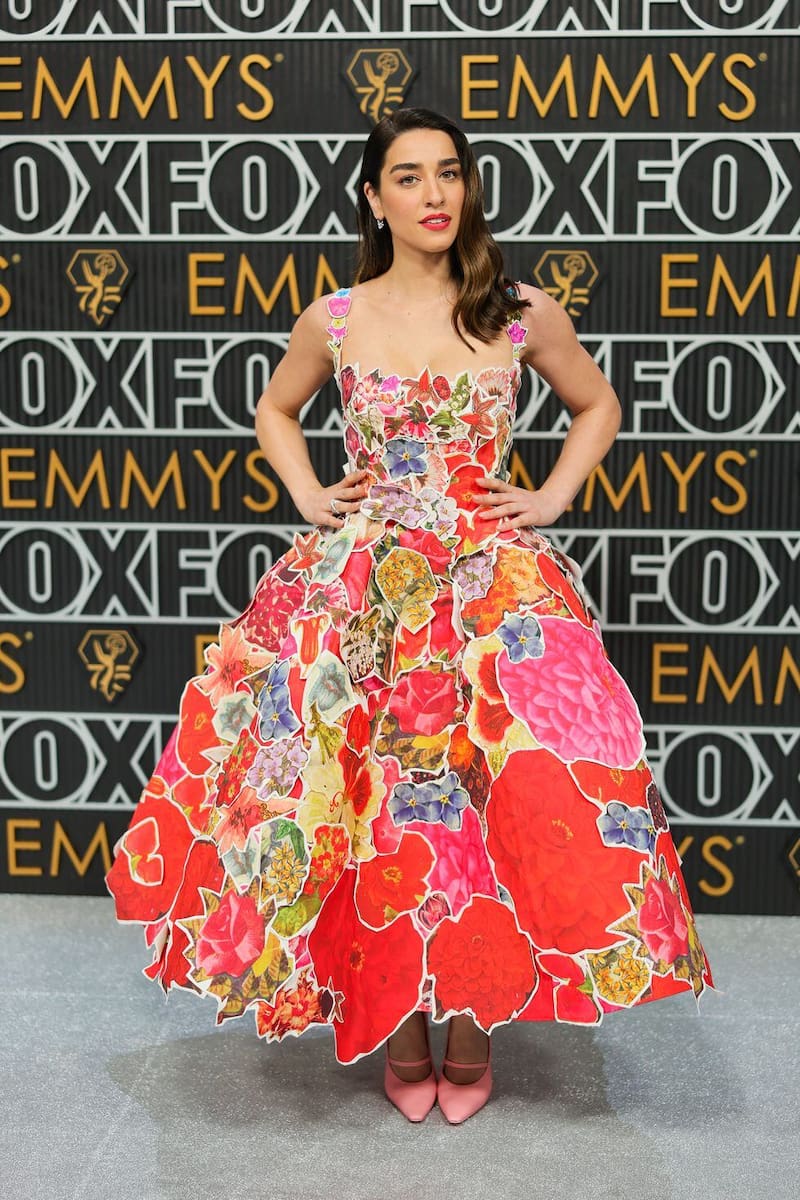 Simona Tabasco con su look de los Premios Emmys 2024.