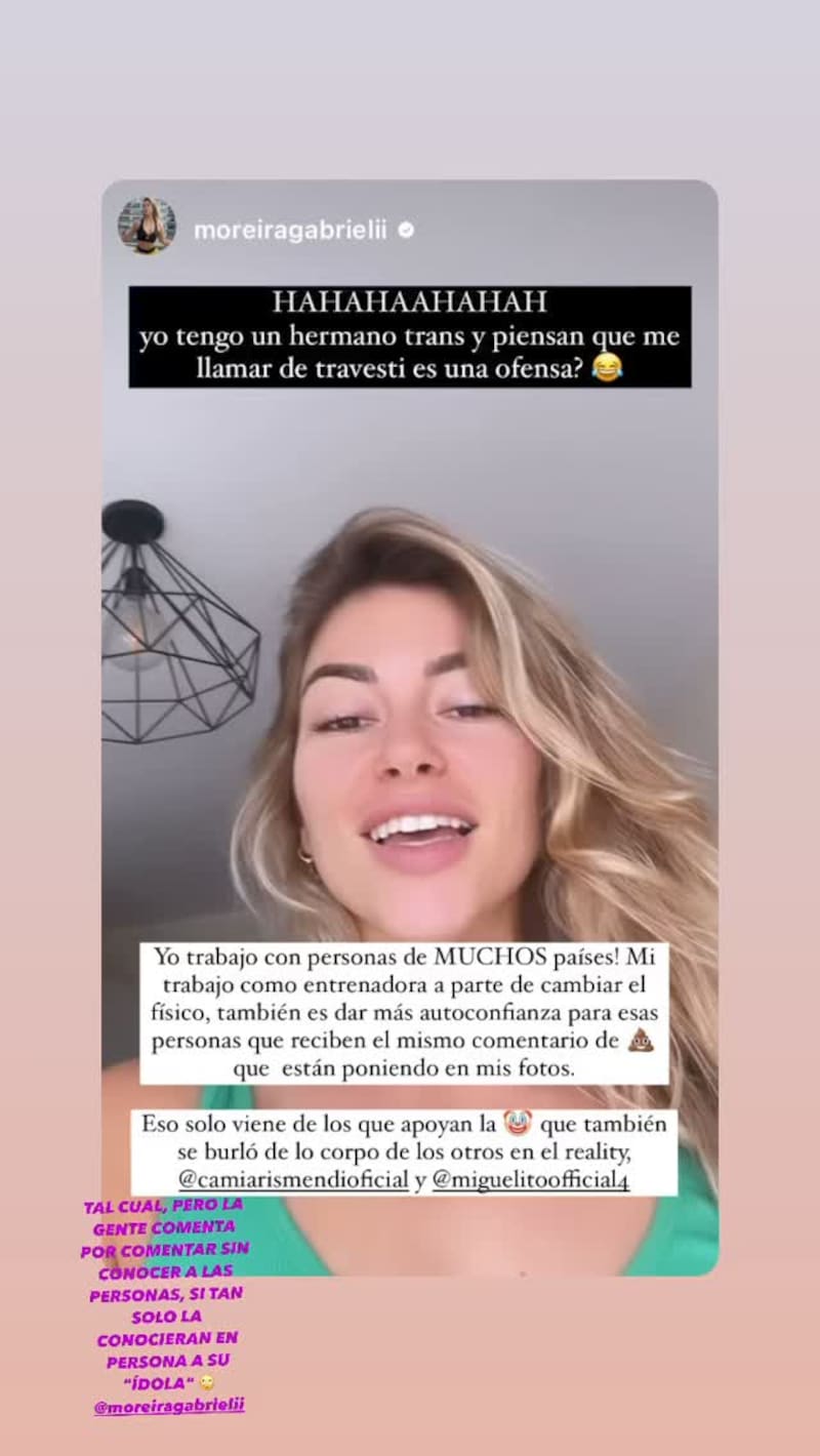 Hans Esparza, alias "Miguelito", también advierte sobre la actitud de Chama a los seguidores del programa