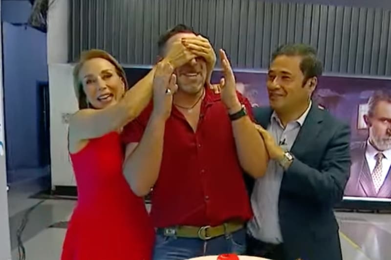 José Antonio Neme Fue sorprendido en "Mucho Gusto" - Créditos: Mega