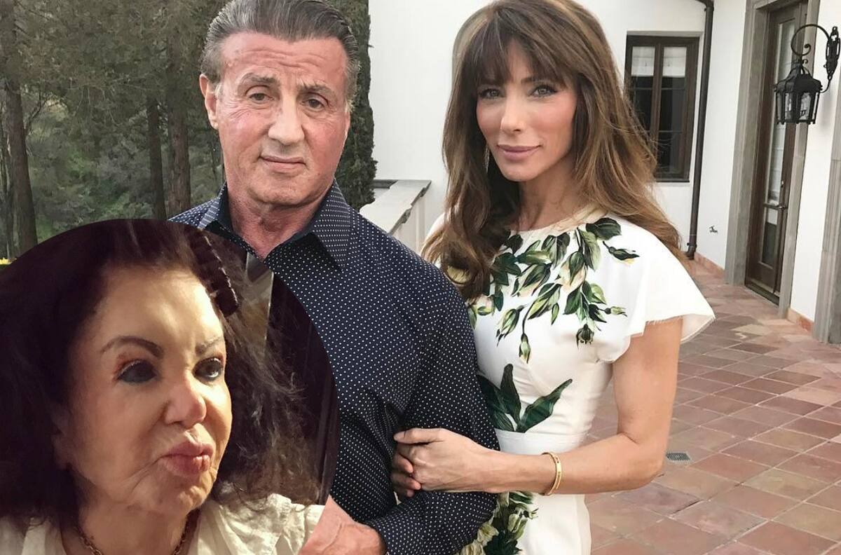 "Tiene la cabeza llena de aire": Mamá de Sylvester Stallone nunca quiso a su esposa