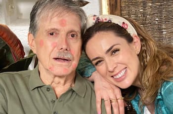 El sentido mensaje que Jacky Bracamontes dedicó a Héctor Bonilla tras su fallecimiento
