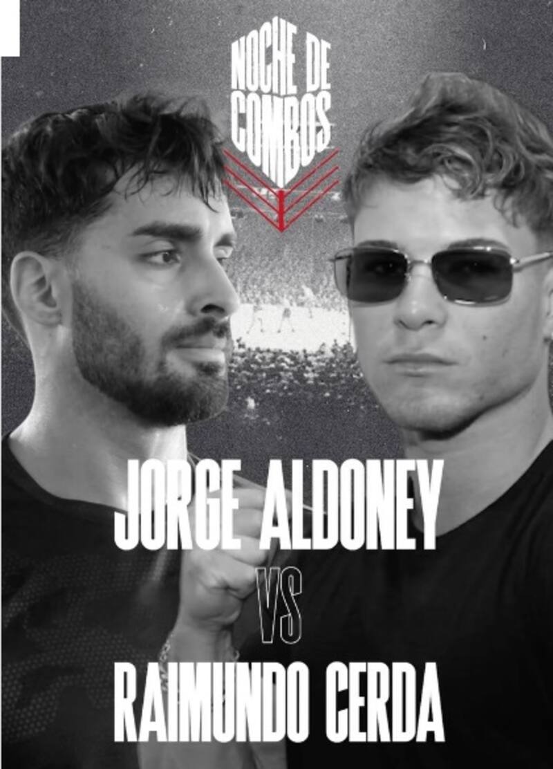 Raimundo Cerda enfrentará a Jorge Aldoney en la "Noche de Combos". Créditos: Instagram
