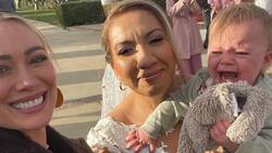 Hilary Duff asistió a la boda "muy a la mexicana" de la niñera de sus hijas