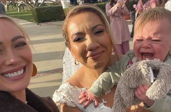 Hilary Duff asistió a la boda "muy a la mexicana" de la niñera de sus hijas