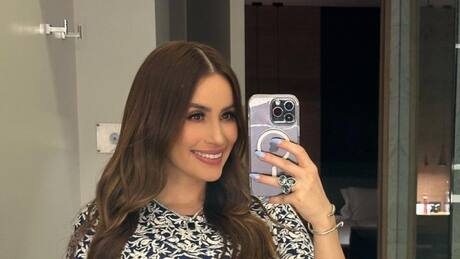 Cynthia Rodríguez reaparece tras dar a luz a su hijo Leoncito: “Peso 3 kilos”