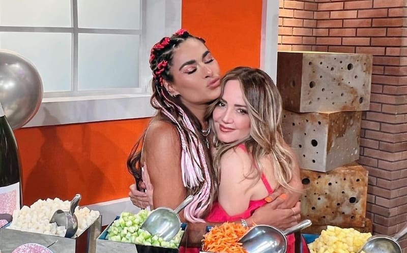 Galilea Montijo y Andrea Legarreta Las conductoras se han manifestado su apoyo mutuo - Créditos: Instagram