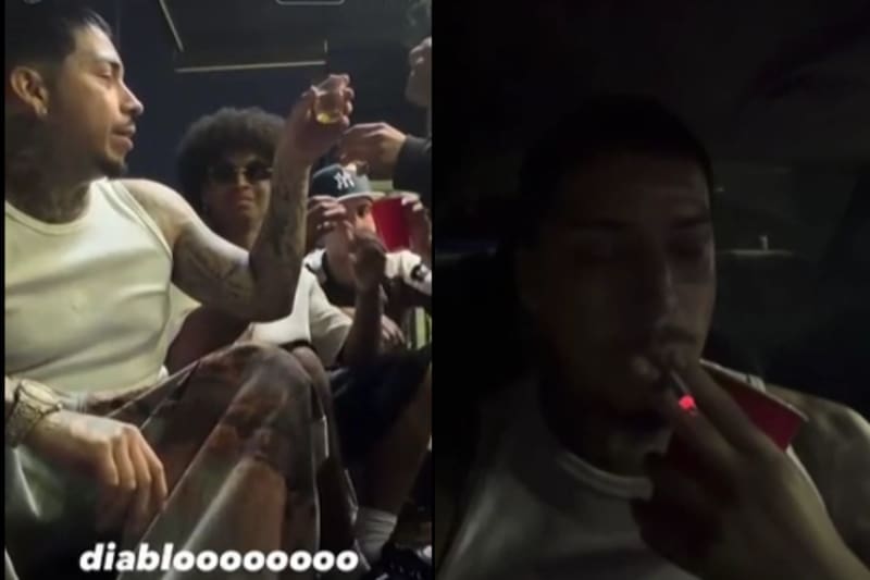 Parte de los registros subidos por el cantante. ¿Accidente real o campaña por su próximo disco?