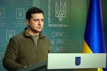 La parodia de Volodymyr Zelensky, presidente de Ucrania, a Beyoncé que se ha hecho viral en Twitter