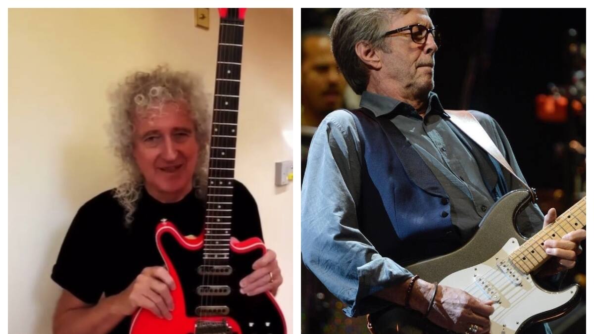 Brian May disparó contra las opiniones anti-vacunas de colegas como Eric Clapton: "Son locuras"