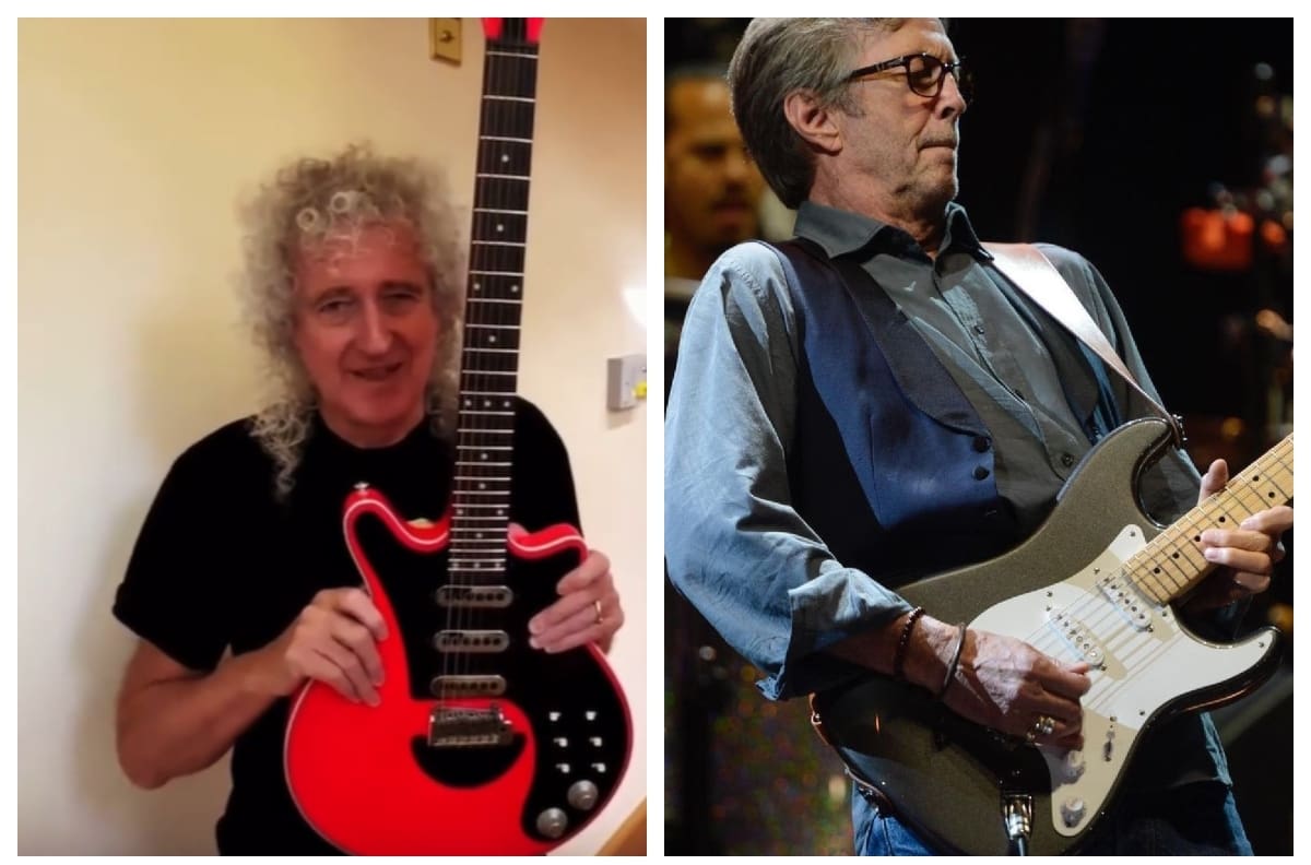 Brian May disparó contra las opiniones anti-vacunas de colegas como Eric Clapton: "Son locuras"