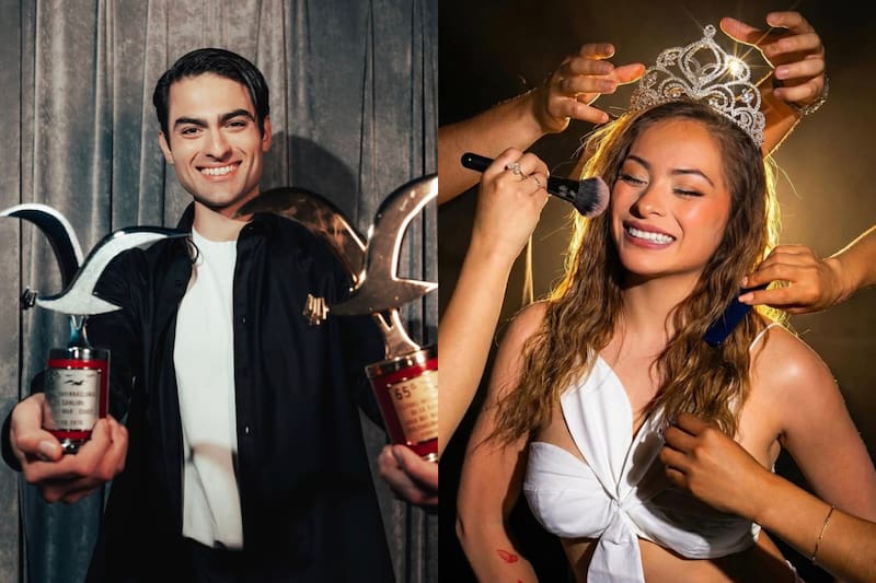 El cantante y la influencer son los nuevos Reyes de Viña 2026.